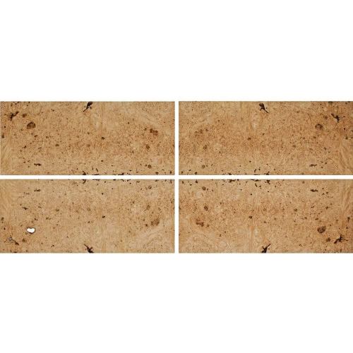 BBB24057987 Maple Burl Sequenced Matched 4-Way Veneer Pack