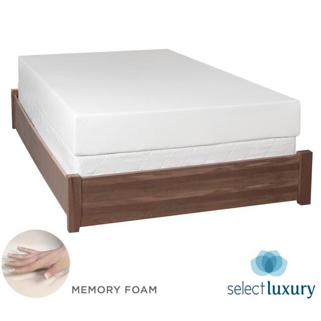 BBB21167726 Select Luxury Home RV Memory Foam Mattress, Full