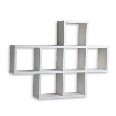 BBB25137899 Germain Cubby Wall Shelf Finish: White