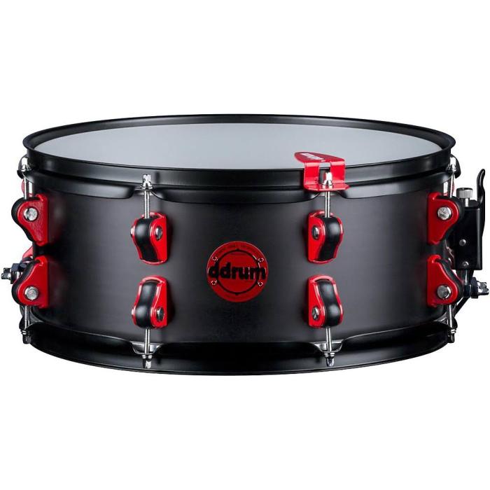 BBB26797900 ddrum Exclusive Hybrid Snare Drum with Trigger 14 x 6 in. Black Satin
