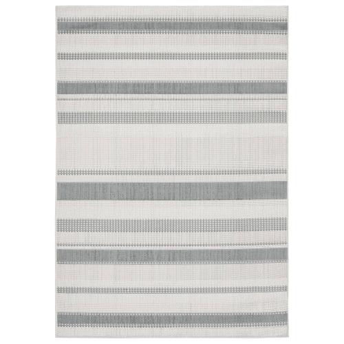 BBB21007037 Home Dynamix Tripoli Mateo Area Rug, Gray/Cream, 5'3 inchx7'3 inch
