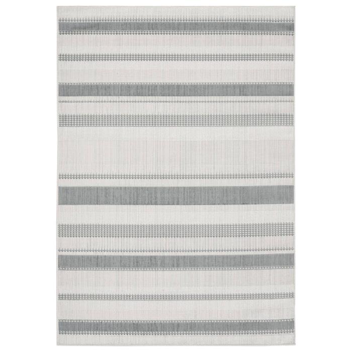 BBB21007037 Home Dynamix Tripoli Mateo Area Rug, Gray/Cream, 5'3 inchx7'3 inch
