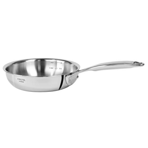 BBB24908031 Cristel Castel' Pro 9.5-Inch Stainless Steel Frying Pan