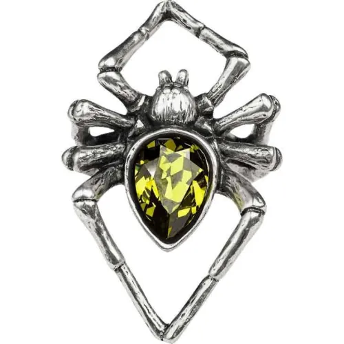 BBB17445254 Alchemy Gothic Emerald Venom Ring