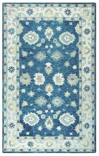 BBB20412838 Rizzy Leone LO9993 Blue Rug 9' x 12'