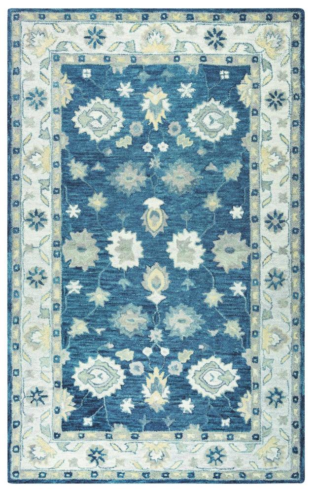 BBB20412838 Rizzy Leone LO9993 Blue Rug 9' x 12'