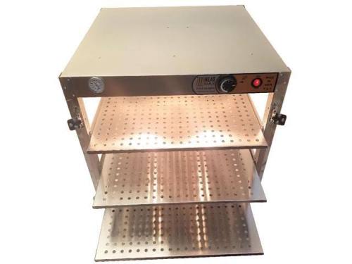 BBB20314353 Heatmax Commercial 24 x 24 x 24 Countertop Food Pizza Pastry Warmer Display Case 242424