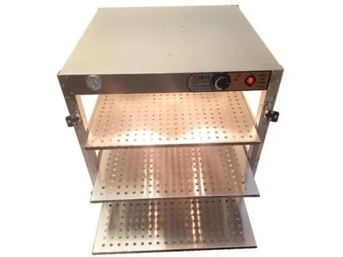 BBB20314353 Heatmax Commercial 24 x 24 x 24 Countertop Food Pizza Pastry Warmer Display Case 242424