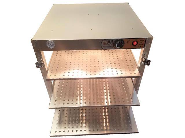 BBB20314353 Heatmax Commercial 24 x 24 x 24 Countertop Food Pizza Pastry Warmer Display Case 242424