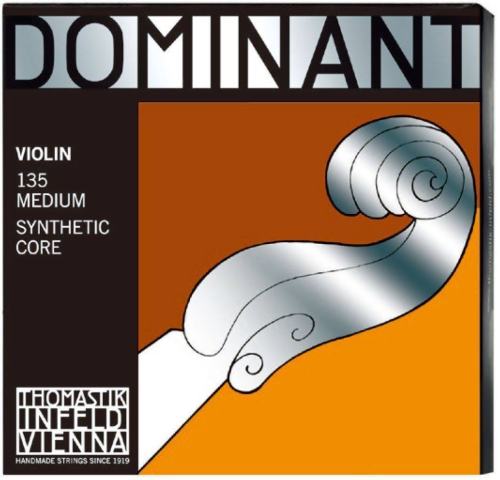 BBB28146181 Thomastik-Infeld 135 Dominant Violin Strings Complete Set 4/4 Size