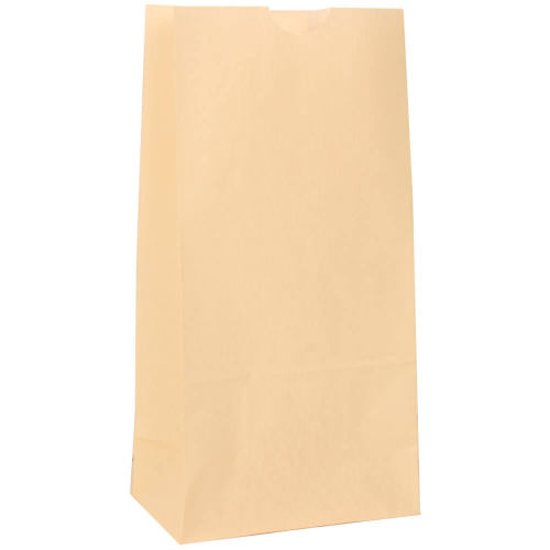 BBB20878335 Jam Paper Ivory Kraft Paper Lunch Bags -690KRIVBOD - 500 per Pack