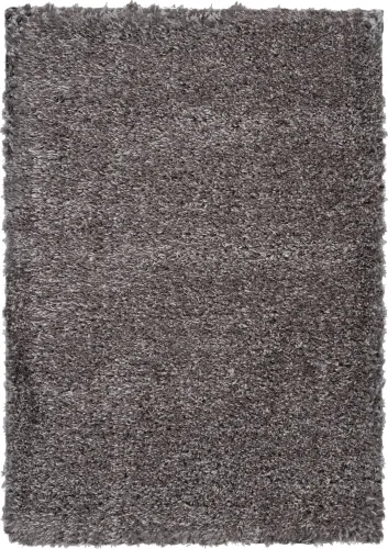 BBB21213381 Nourison Ultra Plush Shag Area Rug: 5' x 7' Charcoal