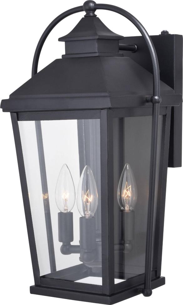 BBB25699209 Vaxcel Lighting T0539 Lexington 9.5 in. Outdoor Wall Light Textured Black