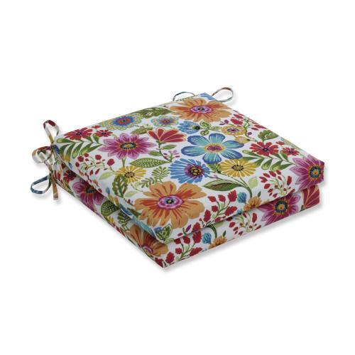 BBB22720614 Pillow Perfect - Gregoire Prima Squared Corners Seat Cushion 20x20x3 (Set of 2)