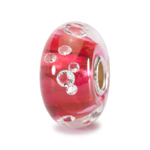BBB24428806 Trollbeads Universal Diamond Bead - Pink