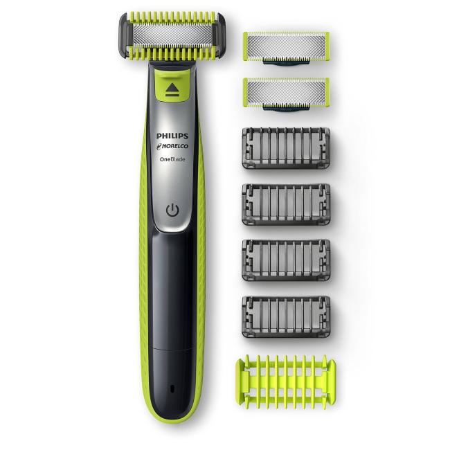 BBB25679830 Philips Norelco OneBlade Face + Body Bonus Pack with Free Blade, Qp2630/72
