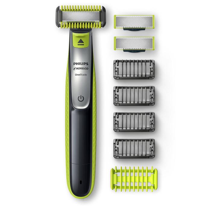 BBB25679830 Philips Norelco OneBlade Face + Body Bonus Pack with Free Blade, Qp2630/72