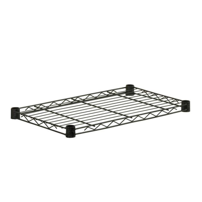 BBB20664352 Honey-Can-Do Steel shelf-350 lbs Black 14x36