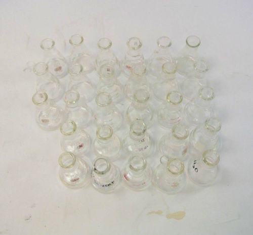 BBB28086198 Pyrex 250ml Erlenmeyer Narrow Mouth Flasks, Flat Bottom, Lot 28 (#4980)