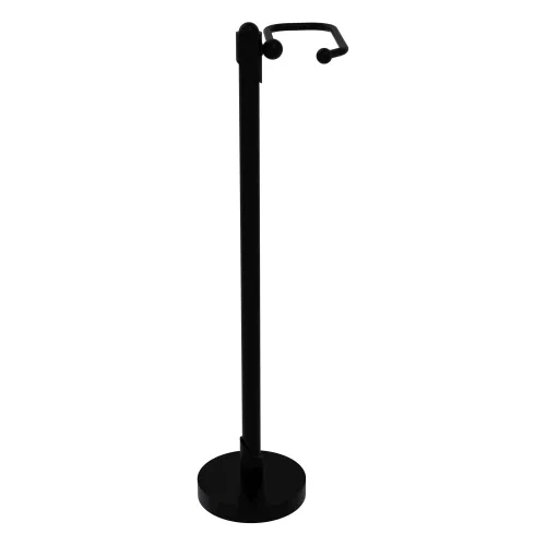 BBB28019110 Allied Brass Soho Collection Free-Standing Toilet Tissue Holder Black