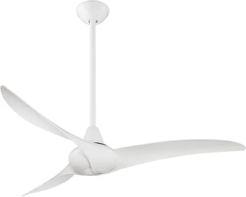 BBB24829019 Minka-Aire F843-WH, Wave, 52inch Ceiling Fan, White 52inch