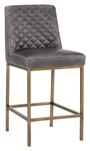 BBB21342638 Sunpan 5west Leighland Counter Stool - Overcast Grey