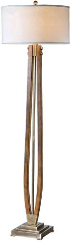 BBB25093732 Uttermost Boydton Brown Floor Lamp