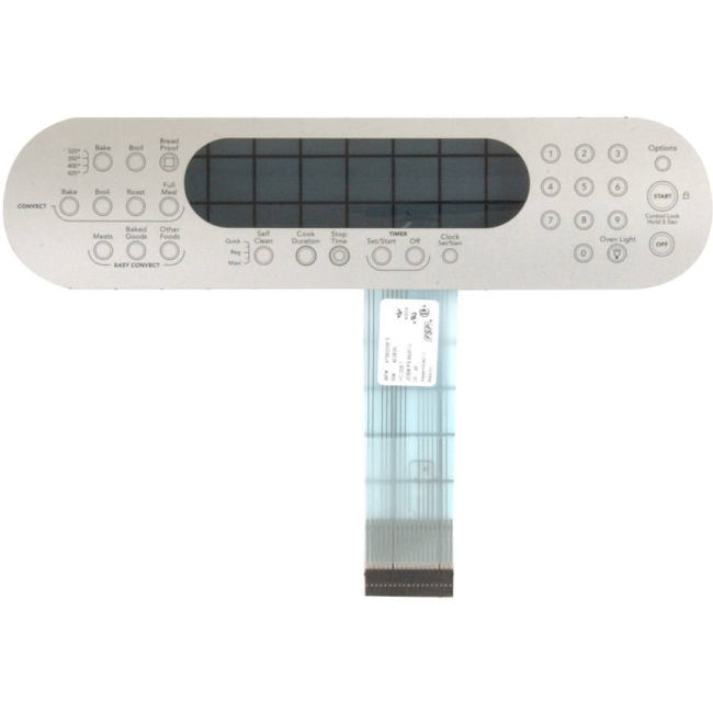 BBB24364809 Whirlpool 9756559ES Switch Membrane