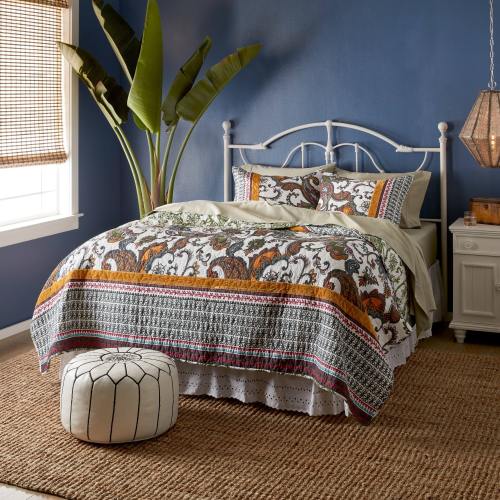 BBB23568229 Greenland Home Fashions Orleans 3-Piece Quilt Set (King - 3 Piece)