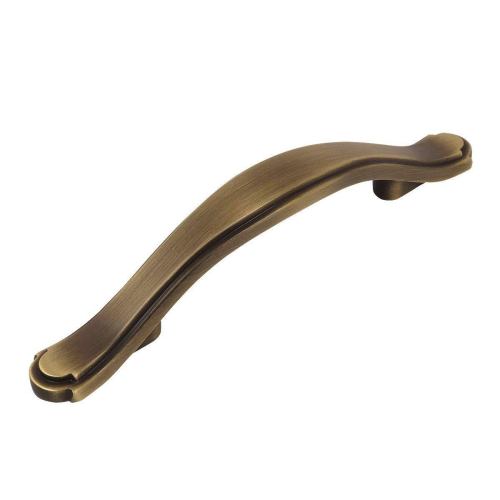 BBB17149703 Cosmas 8816bab Brushed Antique Brass Cabinet Hardware Handle Pull - 3inch Hole Centers - 25 Pack