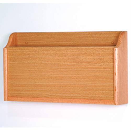 BBB16468344 Wooden Mallet Xr-1bh X-Ray Wall Pocket - Black Mahogany & Light Oak