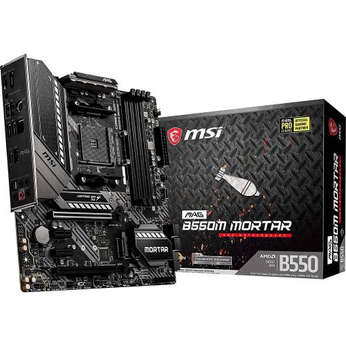 BBB28064059 MSI Mag B550M Mortar AM4 Micro-ATX Motherboard