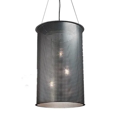 BBB19841810 Ultralights 14305-SQ-SS-10 Clarus - 30 inch 60W 3 E26 LED Squares Pendant Smoked Silver Finish