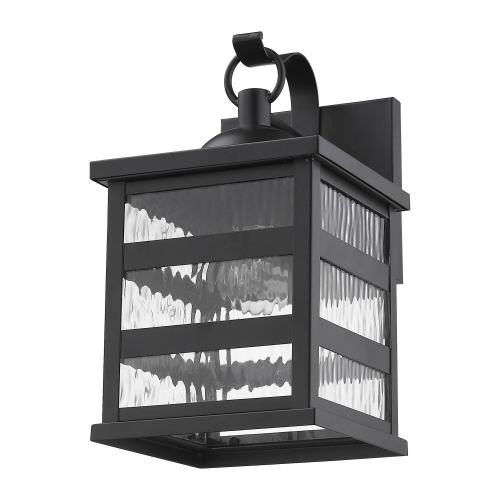 BBB25068995 Acclaim Lighting 1682BK Morris 1-Light Matte Black Wall Light