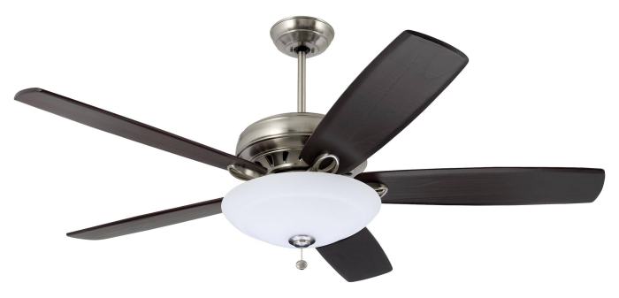 BBB21460628 Emerson Fans CF5200BS Penbrooke Select Eco Brushed Steel Ceiling Fan