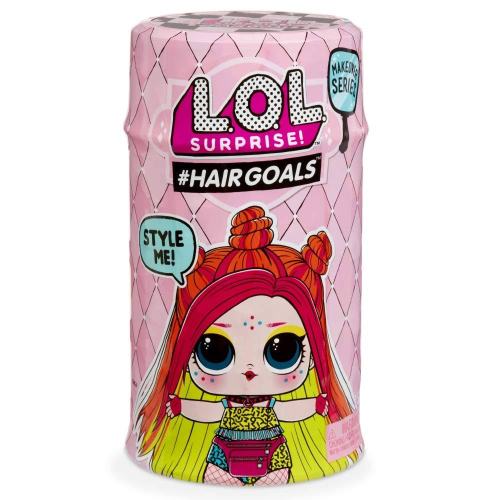 BBB15895636 L.O.L. Surprise Hairgoals with Comb Hair, New Container and New Surprises , Assorted Models