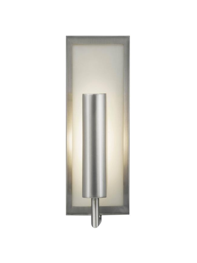 BBB23493639 Feiss WB1451BS Mila 1 - Light Wall Sconce, Brushed Steel