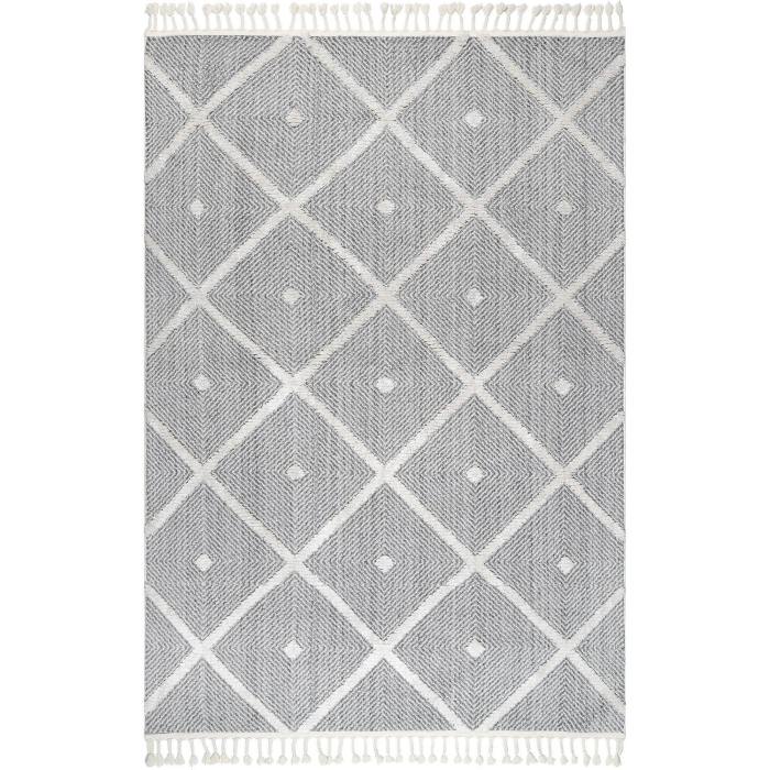 BBB20415481 nuLOOM Diamond Deyton Area Rug, Size: 6' 7 inch x 9'