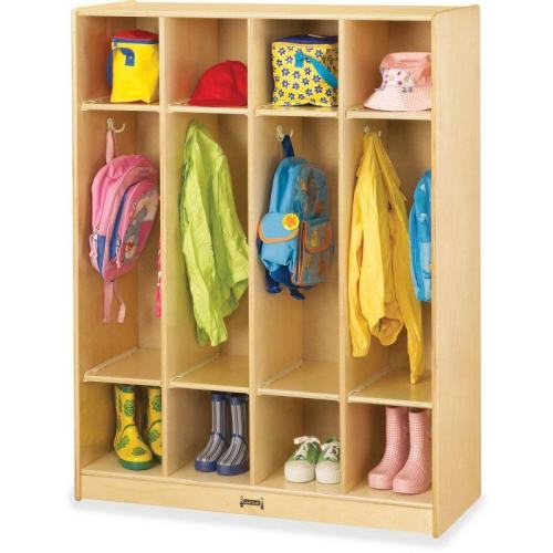 BBB25003588 Jonti-Craft 4 Section Coat Locker