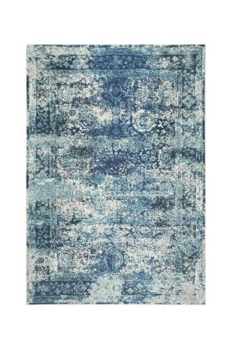 BBB17767522 nuLOOM Vintage Shuler Rug - Ocean Blue - Size 2' 6' X 8'