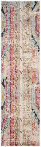 BBB16367913 Safavieh Area Rug, Monaco, Multi, 2' 2inch x 12' 0inch