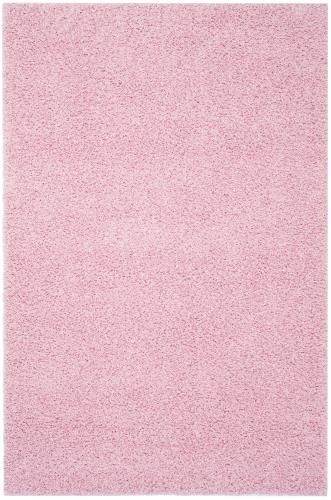 BBB15617741 Safavieh Area Rug, Athens Shag, Pink, 5' 1inch x 7' 6inch