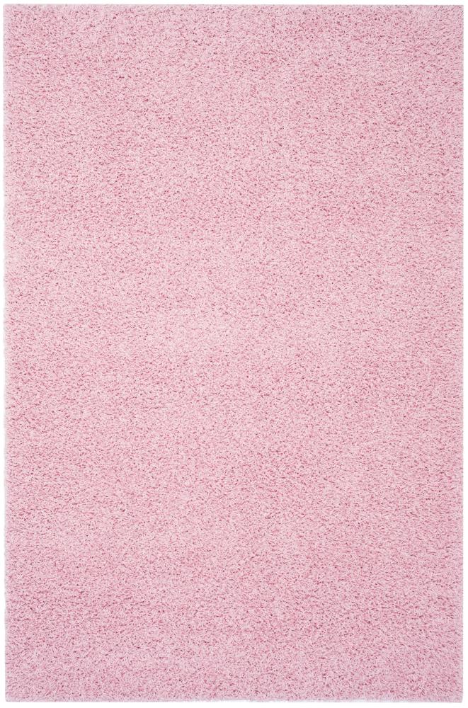 BBB15617741 Safavieh Area Rug, Athens Shag, Pink, 5' 1inch x 7' 6inch