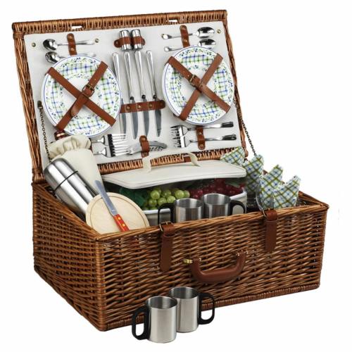 BBB26931359 Picnic at Ascot Dorset Basket for 4 w/Coffee Service - Gazebo