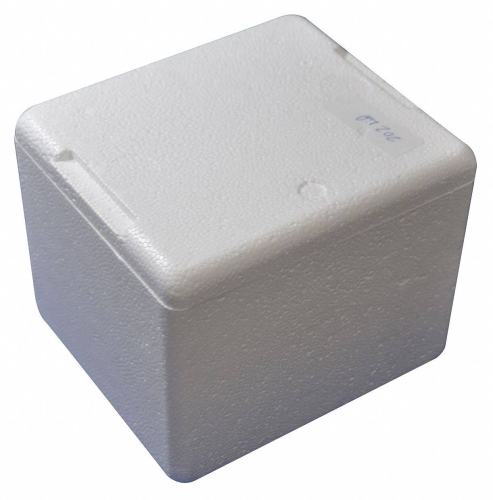 BBB28099999 Polar Tech - 208F - Insulated Shipping Container, Styrofoam, 6x5-3/4x7-3/4 in Inside LxWxH