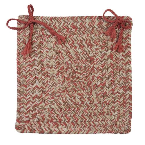 BBB24815148 Colonial Mills Corsica - Porcelain Rose Chair Pad (Set 4)