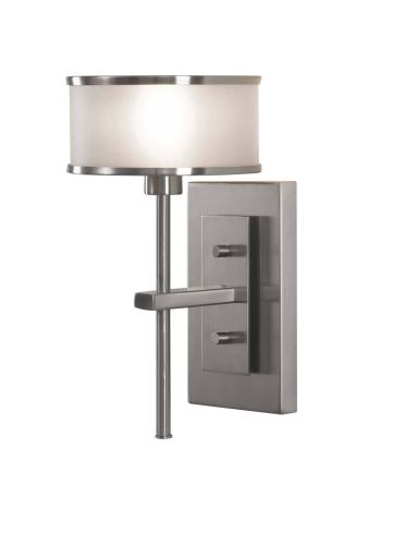 BBB21925979 Feiss - WB1378BS Casual Luxury Brushed Steel 1 Light Wall Sconce