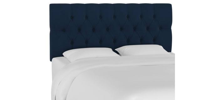 BBB22189724 Skyline Furniture Twin Headboard in Velvet Ink
