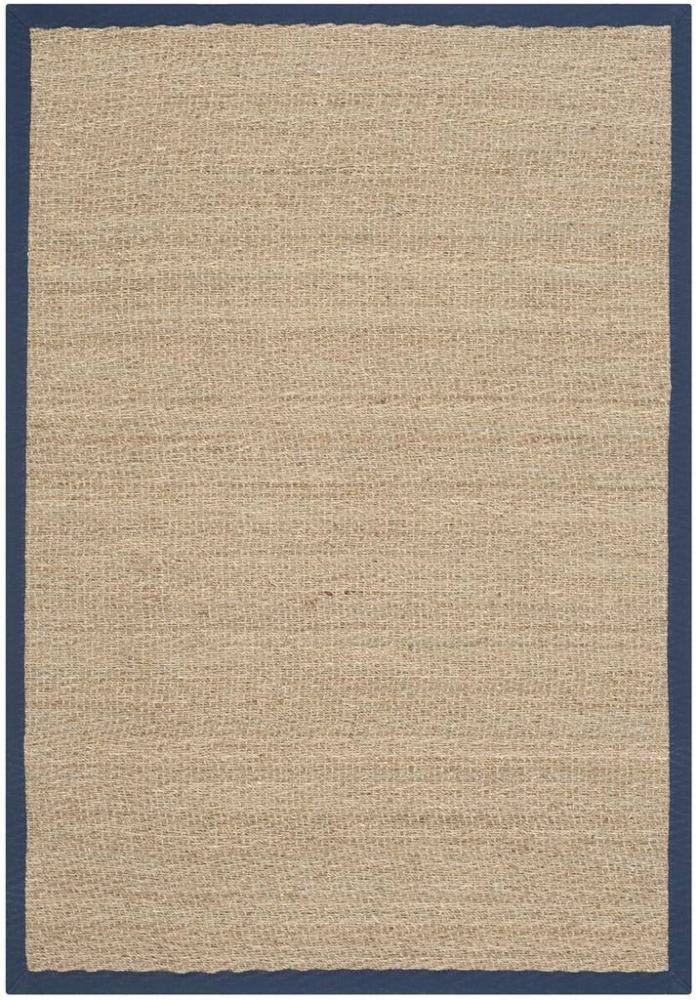 BBB15824206 Safavieh Natural Fiber NF115E Natural/Blue 4' x 6' Area Rug
