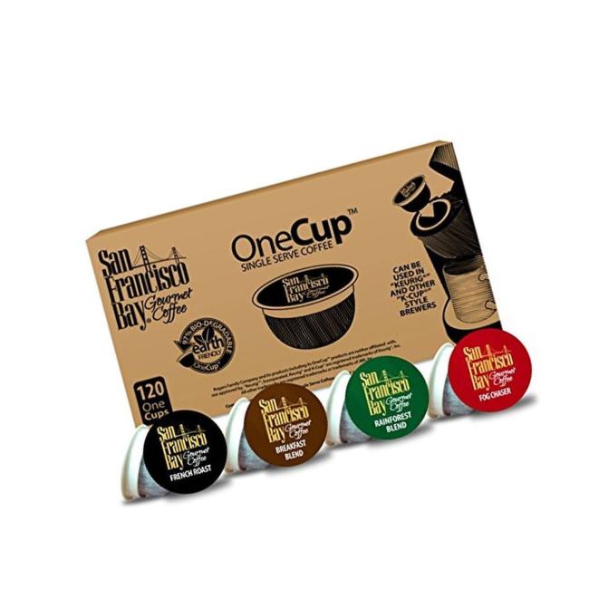 BBB25732262 San Francisco Bay Onecup Variety Pack 120 count- Single Serve Coffee